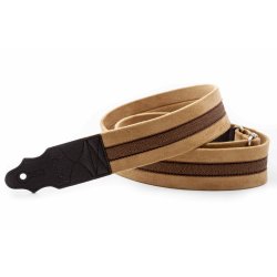 RightOn! Plain Beige Guitar Strap